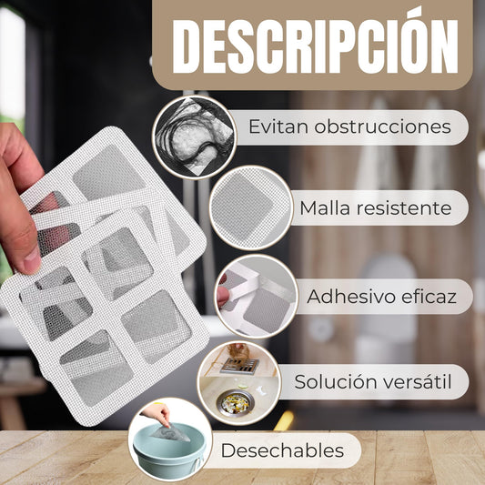 🔥Pack 10 filtros desagüe EcoHogar Completo + 10 DE REGALO + Guía digital Gratis con tu compra🔥