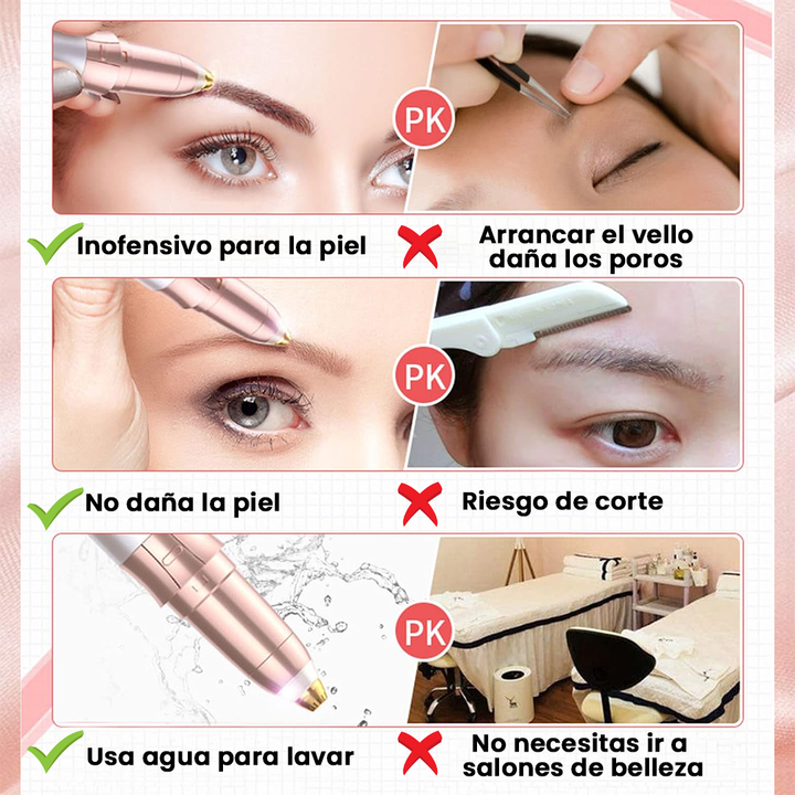 Depilador de precisión ~ ✨Tu salón de belleza en el bolsillo ~ 2x1 + Guía práctica GRATIS🔥