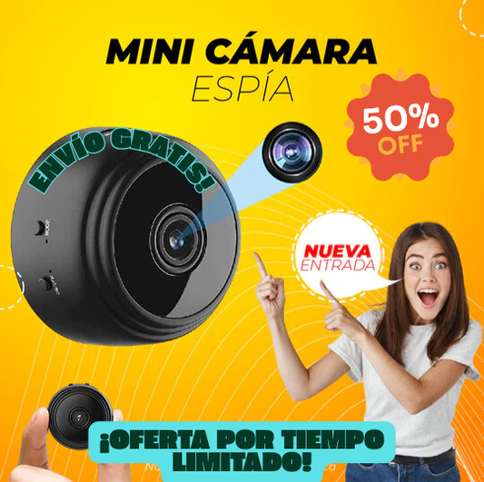 MINI CÁMARA INALÁMBRICA - ¿Seguro de que tus hijos están bien cuando no los ves? 👶