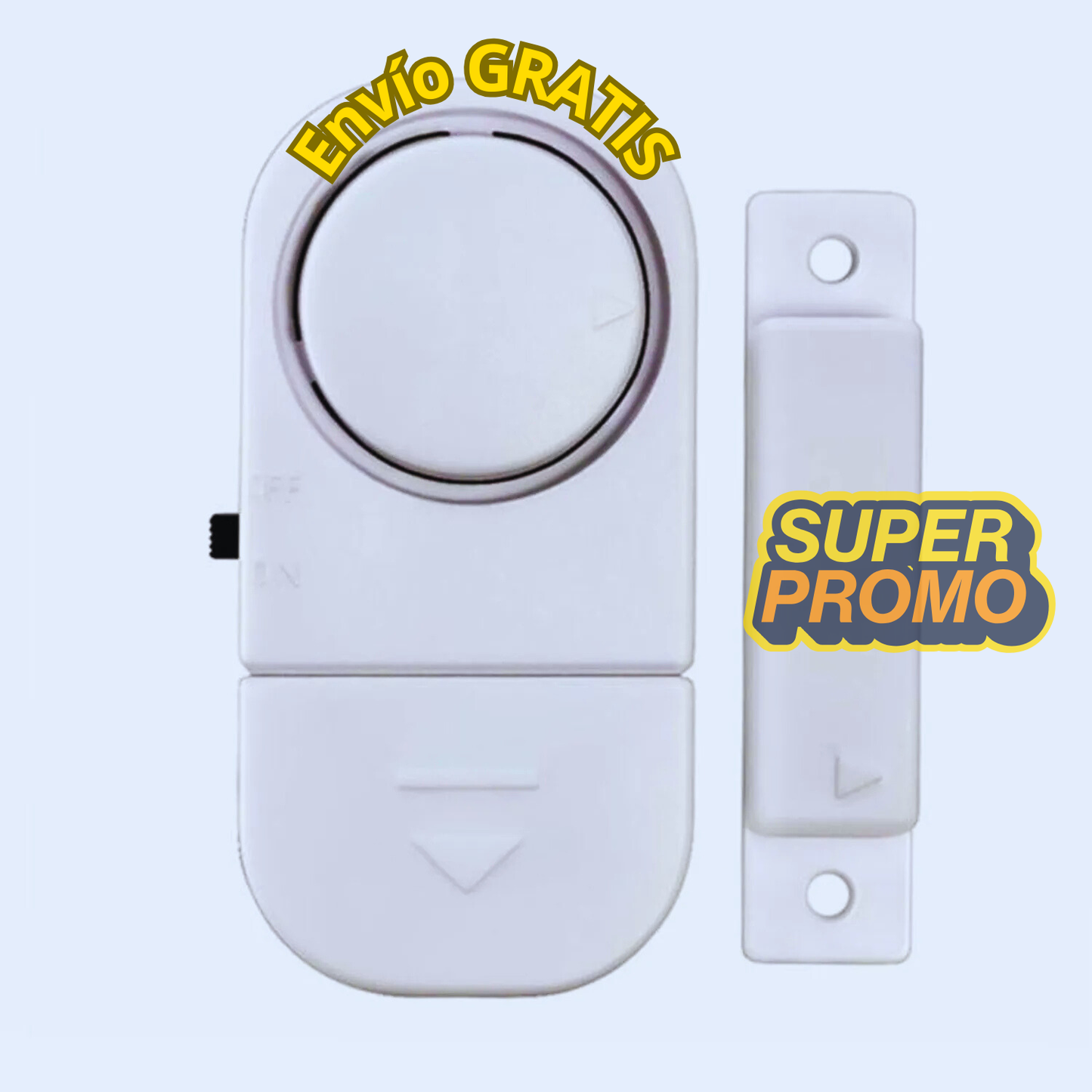 🛡️🔔 Alarma sensor de movimiento ~ Pack x4 Seguridad Completa + Ebook de REGALO 🔥
