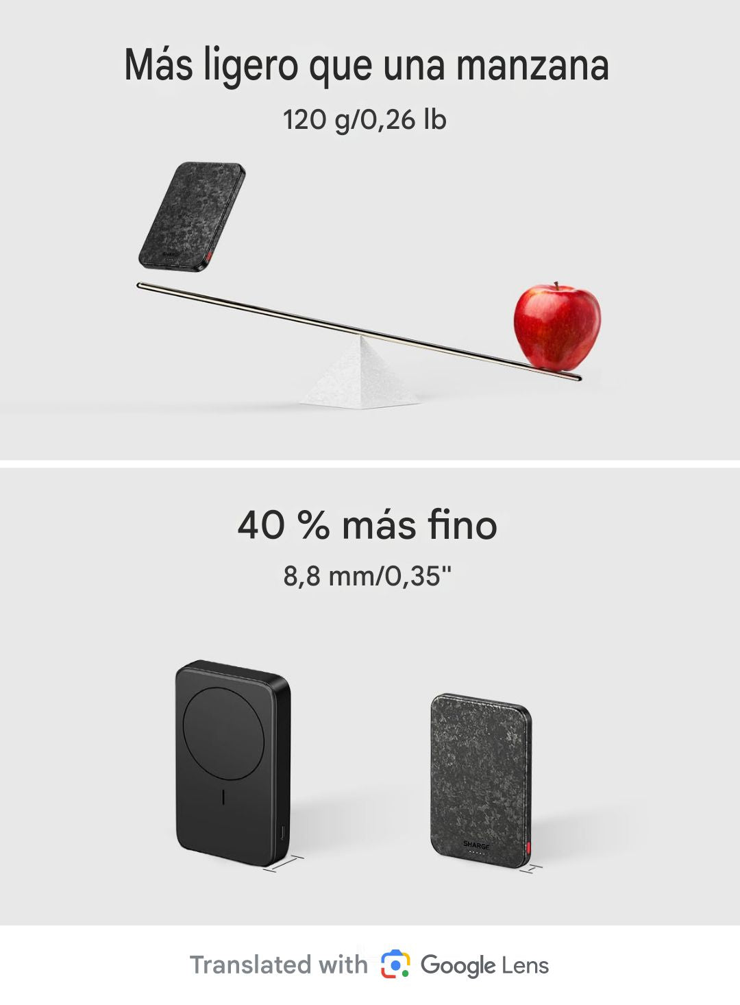 BATERÍA INALÁMBRICA MAGNÉTICA ~ PARA IPHONE Y ANDROID 📲
