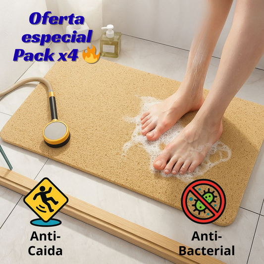 Alfombra antideslizante Premium Care: Protección, confort y tranquilidad en cada ducha ~ PACK X3 OFERTA EXCLUSIVA Y REGALO EXTRA CON TU COMPRA❤️