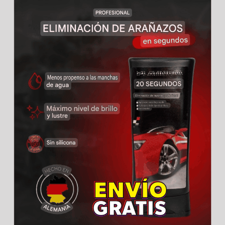 🚗 Crema repara rayones de tu auto 🚗 ADIÓS A MARCAS Y ARAÑAZOS EN MINUTOS!