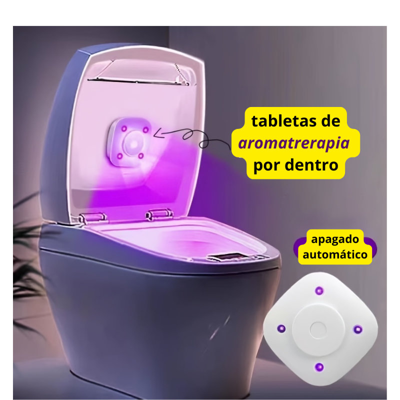 🚽 ESTERILIZADOR WC ~ Tecnología LED que LIMPIA por ti TODOS LOS DÍAS! OFERTA 2X1+ Ebook de REGALO! ❤️