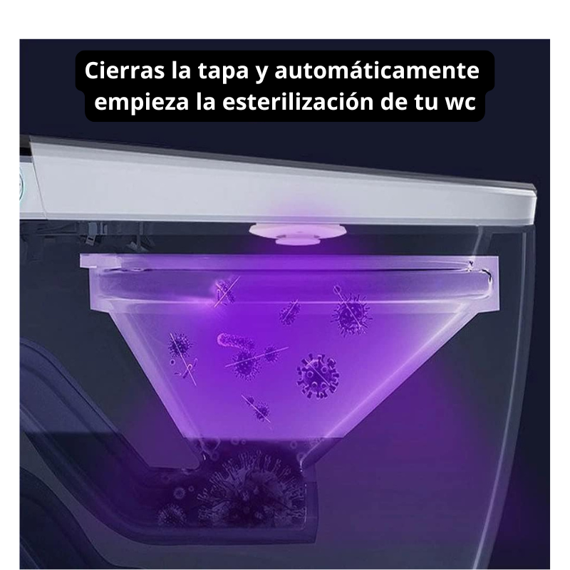 🚽 ESTERILIZADOR WC ~ Tecnología LED que LIMPIA por ti TODOS LOS DÍAS! OFERTA 2X1+ Ebook de REGALO! ❤️