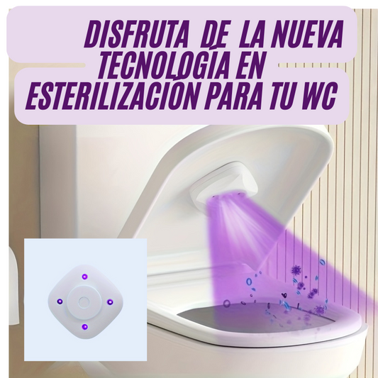 🚽 ESTERILIZADOR WC ~ Tecnología LED que LIMPIA por ti TODOS LOS DÍAS! OFERTA 2X1+ Ebook de REGALO! ❤️